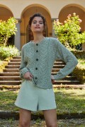 Strickset Cardigan WAD WOOLADDICTS PRIDE MIGHTY TREES mit Anleitung in garnwelt-Box M