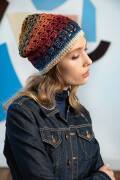 Knitting set Hat MERINO+ COLOR with knitting instructions in garnwelt box in size DG