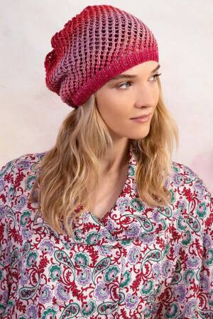 Knitting set Hat QUATTRO DÉGRADÉ with knitting instructions in garnwelt box