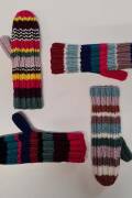 Strickset Fäustlinge, Kragen, Mütze Lang Yarns CASHMERE CLASSIC mit Anleitung in garnwelt-Box S