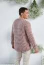 Knitting set Mens sweater  with knitting instructions in garnwelt box