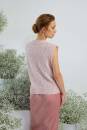 Knitting set Vest  with knitting instructions in garnwelt box in size S