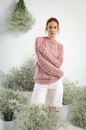 Strickset Pullover AMIRA mit Anleitung in garnwelt-Box in Größe S-M