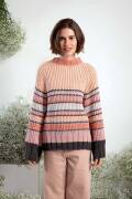 Strickset Pullover AMIRA mit Anleitung in garnwelt-Box in Größe S-M