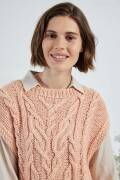 Knitting set Vest AMIRA with knitting instructions in...