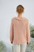 Knitting set Sweater AMIRA with knitting instructions in garnwelt box