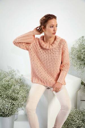 Strickset Pullover AMIRA mit Anleitung in garnwelt-Box in Größe S-M