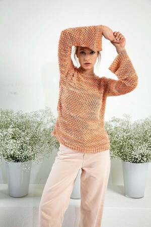 Knitting set Sweater  with knitting instructions in garnwelt box