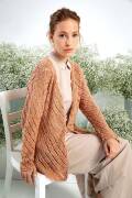 Strickset Jacke Lang Yarns KYLIE mit Anleitung in...