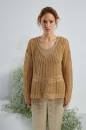 Knitting set Sweater CREALINO with knitting instructions in garnwelt box in size S