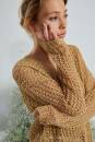 Knitting set Sweater CREALINO with knitting instructions in garnwelt box in size L