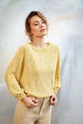 Strickset Pullover Lang Yarns LOTUS mit Anleitung in...