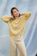 Strickset Pullover Lang Yarns LOTUS mit Anleitung in garnwelt-Box S-M