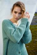 Strickset Jacke REGINA mit Anleitung in garnwelt-Box in Größe S