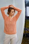 Strickset Pullover Lang Yarns LOTUS mit Anleitung in garnwelt-Box S