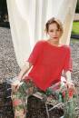 Strickset Kurzarm Pullover Lang Yarns CARLY mit Anleitung in garnwelt-Box