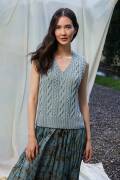 Strickset Pullunder Lang Yarns SOFT COTTON mit Anleitung in garnwelt-Box