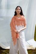 Strickset Schultertuch Lang Yarns LOTUS mit Anleitung in...