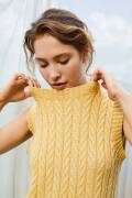 Strickset Pullunder Lang Yarns LIZA mit Anleitung in garnwelt-Box