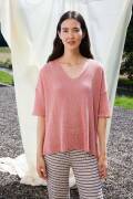 Knitting set Short-sleeved sweater CREALINO with knitting instructions in garnwelt box