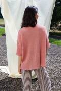 Strickset Kurzarmpullover Lang Yarns CREALINO mit Anleitung in garnwelt-Box S-M