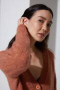 Strickset Jacke Lang Yarns AURA mit Anleitung in garnwelt-Box S-M