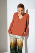 Strickset Pullover Lang Yarns AURA mit Anleitung in...