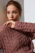 Strickset Pullover Lang Yarns LINO mit Anleitung in garnwelt-Box S-M