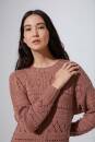 Knitting set Sweater NORMA with knitting instructions in garnwelt box