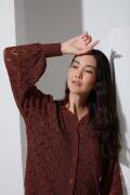 Strickset Jacke Lang Yarns CARLY mit Anleitung in...