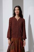 Knitting set Cardigan  with knitting instructions in garnwelt box
