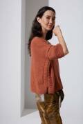 Strickset Kurzarmpullover Lang Yarns REGINA mit Anleitung in garnwelt-Box S-M