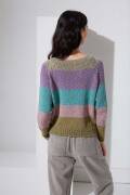 Strickset Pullover Top Down Lang Yarns KIMBERLEY mit Anleitung in garnwelt-Box S-M