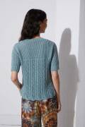 Strickset Kurzarmpullover Lang Yarns REGINA mit Anleitung in garnwelt-Box