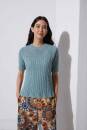 Strickset Kurzarmpullover Lang Yarns REGINA mit Anleitung in garnwelt-Box