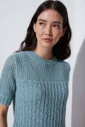 Strickset Kurzarmpullover Lang Yarns REGINA mit Anleitung in garnwelt-Box S