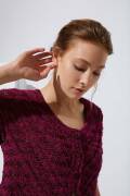 Strickset Kurze Jacke Lang Yarns ADELE mit Anleitung in garnwelt-Box S