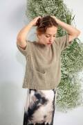 Strickset Kurzarmpullover Lang Yarns CREALINO mit Anleitung in garnwelt-Box S
