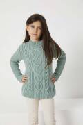 Knitting set Sweater ATLANTIS with knitting instructions in garnwelt box