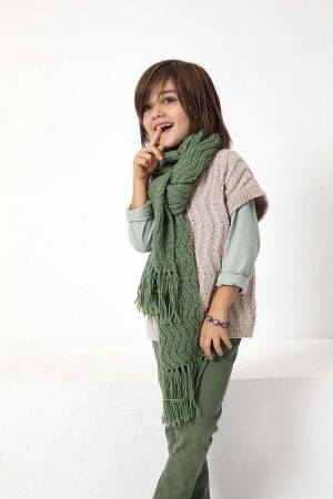 Strickset Schal Lang Yarns ATLANTIS mit Anleitung in garnwelt-Box