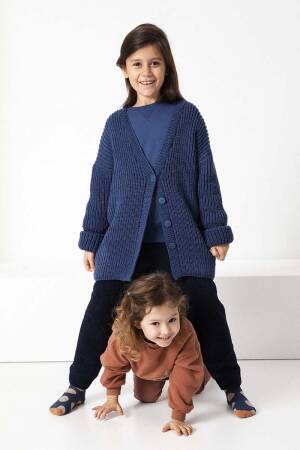 Strickset Jacke Lang Yarns ATLANTIS mit Anleitung in garnwelt-Box 116