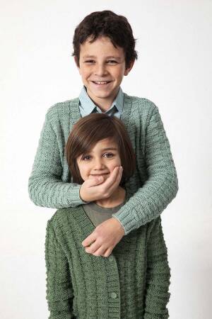 Strickset Jacke Lang Yarns ATLANTIS mit Anleitung in garnwelt-Box