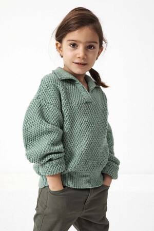 Knitting set Pullover ATLANTIS with knitting instructions in garnwelt box