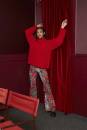 Knitting set Sweater  with knitting instructions in garnwelt box in size S