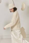 Knitting set Cardigan  with knitting instructions in...