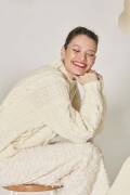 Knitting set Sweater  with knitting instructions in garnwelt box