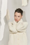 Strickset Cardigan WADWOOLADDICTSRESPECT MISTY MORNING mit Anleitung in garnwelt-Box L