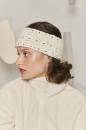 Knitting set Headband GLORY with knitting instructions in garnwelt box
