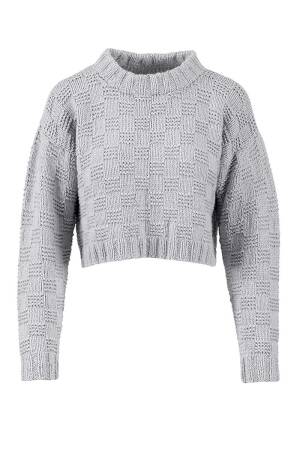 Strickset Sweater WADWOOLADDICTSHONESTY SAME SKY mit Anleitung in garnwelt-Box S