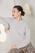 Strickset Sweater WADWOOLADDICTSHONOR SNOWFLAKES mit Anleitung in garnwelt-Box S